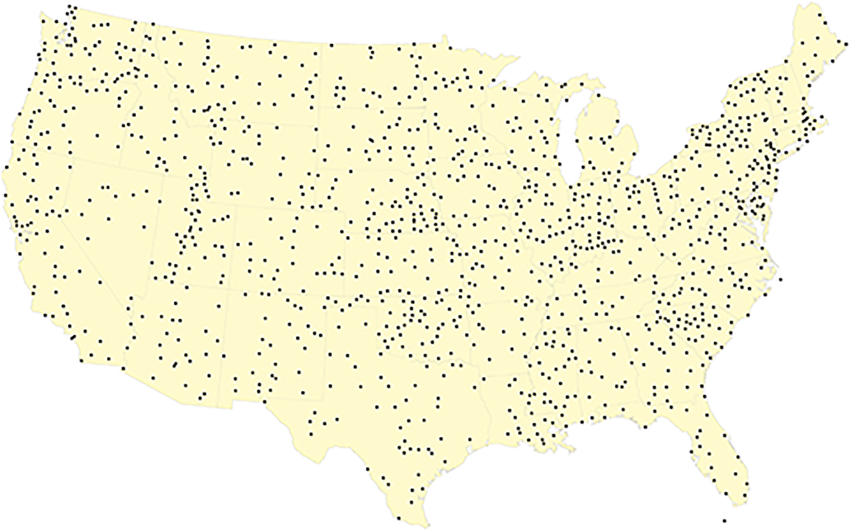 US ISD Stations